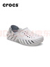 卡駱馳（CROCS）檀健次同款波波洞洞鞋舒適百搭男戶(hù)外沙灘鞋包頭拖鞋女鞋|207937 大氣灰-1FT 尺碼偏大，選小一碼 46 /47(300mm) 曬單實(shí)拍圖