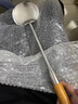 JCZS德國316不銹鋼蘑菇鏟炒勺加厚炒菜勺鏟子食品級家用木柄鍋鏟鐵鏟 德國【316】小號炒勺-花梨木柄 曬單實拍圖