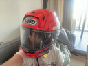 SHOEI X15頭盔日本原裝進(jìn)口摩托車全盔 紅螞蟻招財貓賽道跑盔防霧 X15 紅螞蟻8代/MARQUEZ 8 M 曬單實拍圖