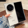 御森迪【沄衫】適用于vivoxfold5手機(jī)殼新款透明折疊屏保護(hù)套陳xfold3鏡頭全包防摔超薄男簡(jiǎn)約硬高級(jí)感女 【全透明套青松】裸機(jī)手感丨真不發(fā)黃丨送昆侖膜 vivo X Fold 5 曬單實(shí)拍圖
