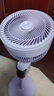 創(chuàng)維電風(fēng)扇空氣循環(huán)扇落地扇智能語音遙控家用大風(fēng)力輕音臺地兩用冰島系列 Q859淺紫色 曬單實(shí)拍圖