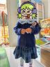 G.DUCKKIDS小黃鴨女童JK套裝秋裝新款學(xué)院風(fēng)兒童三件套女孩朱迪兔子衣服裙子 單件毛衣 100 尺碼2~3歲【 90-100cm】 曬單實(shí)拍圖
