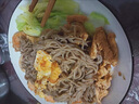 云山半0脂肪蕎麥方便面60g*30包+油醋汁 蕎麥面條掛面泡面代餐拌面面餅 曬單實拍圖