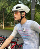 INBIKE騎行眼鏡防霧變色炫彩無框近視戶外運(yùn)動跑步自行車護(hù)目鏡 透明白框-日夜兩用-防霧炫彩變綠 曬單實(shí)拍圖