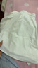 小野和子蓬蓬裙女夏季半身裙瑜伽A字裙休閑短裙 云紗白 L 曬單實(shí)拍圖