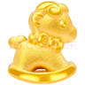 鑫誠(chéng)盛黃金木馬手鏈3D硬金999足金蝴蝶結(jié)生肖馬搖搖馬轉(zhuǎn)運(yùn)珠寶寶女手鏈 單個(gè)小木馬約0.9g 曬單實(shí)拍圖