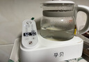 孕貝（yunbaby）全玻璃恒溫壺嬰兒燒水壺沖奶粉泡奶電熱水壺養(yǎng)生保溫壺調(diào)奶1.3L 曬單實(shí)拍圖