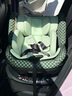虎貝爾（HBR）E360pro兒童安全座椅汽車嬰兒0-12歲寶寶i-Size認(rèn)證 棋盤格綠 曬單實(shí)拍圖