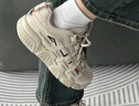 FILA FUSION斐樂(lè )女鞋潮牌文化籃球鞋休閑鞋情侶運動(dòng)鞋斐樂(lè )男女鞋 燕麥色-OM【情侶】 39 曬單實(shí)拍圖
