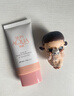 曼秀雷敦防曬霜女新碧舒護(hù)物理防曬乳面部隔離紫外線SPF50+敏感肌可用 【潤色型】小粉帽50ml*1 曬單實(shí)拍圖