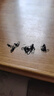 桑巴路亞碳黑別針八字環(huán)增強(qiáng)拉力連接器快速美式釣魚大物專用配件 碳黑美式旋轉(zhuǎn)別針【6#40枚】 曬單實(shí)拍圖