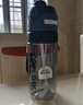 oktp噴霧水杯兒童初中學(xué)生上學(xué)專用運動水壺夏季帶刻度吸管會噴水杯子 曬單實拍圖