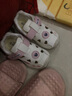 迷你巴拉迷你巴拉巴拉童鞋2025夏季新款女童包頭涼鞋嬰幼兒學步鞋 粉色 曬單實拍圖