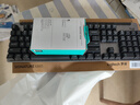 羅技（Logitech）K865無(wú)線(xiàn)機械鍵盤(pán) 藍牙鍵盤(pán)紅軸鍵盤(pán) 辦公游戲電競鍵盤(pán)雙模鍵盤(pán) 家用全尺寸104鍵 三設備連接 K865+M720+大桌墊【鍵鼠套裝】 曬單實(shí)拍圖