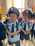 G.DUCKKIDS小黃鴨兒童演出服男童套裝夏季cos警官警察衣服機長(cháng)表演服春秋裝 短袖警察套裝+帽子 100 建議2~3歲【 90-100cm】cm 曬單實(shí)拍圖