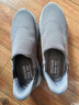 斯凱奇（Skechers）閃穿鞋男鞋秋季休閑健步鞋一腳蹬運(yùn)動鞋百搭軟底布鞋118306 曬單實(shí)拍圖