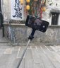 冠格自拍桿2025新款三腳架戶(hù)外拍照神器360度旋轉落地手持旅游便攜一體式手機藍牙vlog拍攝直播支架 白色迷你款【碳素合金鋼+穩固三腳架】送藍牙遙控 曬單實(shí)拍圖