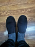 旻勝 老北京布鞋男士透氣套腳一腳蹬開(kāi)車(chē)鞋懶人黑色工作鞋老人鞋 黑色 41 曬單實(shí)拍圖