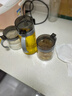 欣美雅（xinmeiya）廚房玻璃調(diào)料盒套裝家用組合裝調(diào)料瓶子油鹽醬醋鹽罐子油瓶大容量 雅致灰調(diào)味500ml*3+油壺*1+標簽 曬單實拍圖