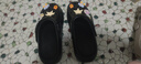名創(chuàng)優(yōu)品（MINISO）洞洞鞋男女夏季外穿涼鞋防滑厚底踩屎感包頭涼拖鞋 黑色+海洋星星 曬單實(shí)拍圖