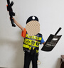 HKFZ兒童小警察玩具套裝特種兵演出服玩具黑貓警長吃雞大套裝備 小警察高裝備-聲光 2-5歲【禮品】 曬單實拍圖