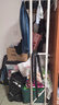 無印良品（MUJI） 便捷可折疊鐵制掛衣架 晾曬衣架衣服掛架陽臺落地 KEE7CC4A 約長58*寬39.3*高150.3cm 曬單實(shí)拍圖