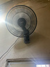 美的（Midea）壁扇 掛壁電風(fēng)扇家用七葉遙控風(fēng)扇食堂餐廳商用電扇搖頭工業(yè)壁掛式工程扇 FWA35WAR 曬單實(shí)拍圖
