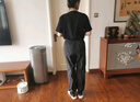 KOLON SPORT/可隆休閑長(cháng)褲 男女同款戶(hù)外運動(dòng)露營(yíng)防風(fēng)防潑水耐磨褲子 LULP4AT512-BK 黑色 XL 180/86A 曬單實(shí)拍圖