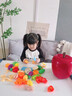 夢(mèng)選水果切切樂(lè )兒童過(guò)家家廚房玩具1-3歲男女孩生日禮物嬰兒可啃咬 豪華野餐41件套送蘋(píng)果收納桶 1歲寶寶玩具3-5歲小孩廚房玩具 曬單實(shí)拍圖