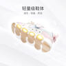 戴維貝拉Hello Kitty聯(lián)名兒童發(fā)光運(yùn)動(dòng)鞋春秋季女童閃燈鞋 曬單實(shí)拍圖