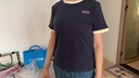 愛(ài) 西娜女大童短袖T恤2025新款夏季兒童夏裝女孩夏款上衣初中生純棉半袖 藏青_國(guó)標(biāo)尺碼，正碼正拍 175 cm_可親子 曬單實(shí)拍圖