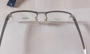 精工(SEIKO)眼鏡框男款半框鈦材遠近視配鏡光學鏡架HC1004 19 53mm黑色鏡框 曬單實拍圖