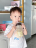 Bellesion直飲吸管奶瓶一歲以上2歲3歲-6歲寶寶ppsu防摔防漏喝奶喝水學(xué)飲杯 咖色 330ml 【2吸嘴+1直管+2刷】 曬單實拍圖