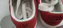 VISION STREET WEAR官方  FLAT TOP紅柚色低幫翻毛皮帆布鞋滑板鞋男女鞋平底 西柚色 37 曬單實(shí)拍圖