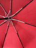 WCZ德國自動雨傘一鍵全收雙人防風超大折疊傘男士女大號晴雨兩用太陽 內紅（雙人126）-自動-黑膠防曬 曬單實拍圖