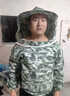 陌甜掰玉米專(zhuān)用衣服全套防蜂服帽子玉米地防護服防刮臉干農活收割棒子神器防蚊蟲(chóng) 【迷彩綠】加厚透氣防護服+防蚊蟲(chóng)網(wǎng)紗帽 曬單實(shí)拍圖