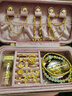 六福珠寶 黃金耳釘花絲蝴蝶結(jié)足金耳飾結(jié)婚禮物 計價L07TBGE0019 約2.68克 曬單實拍圖