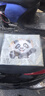 智騁汽車(chē)劃痕貼紙車(chē)貼劃痕遮擋3D立體熊貓創(chuàng  )意裝飾圖案遮蓋電動(dòng)摩托車(chē) 曬單實(shí)拍圖