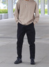 愛(ài)步（ECCO）樂(lè)福鞋男 25年秋季新款時(shí)尚袋鼠鞋男女同款牛皮休閑鞋增高 552504 黑色55250490000 43 曬單實(shí)拍圖