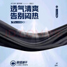 李寧七分褲女夏季新款速干透氣冰絲褲女休閑寬松大碼跑步運動(dòng)短褲 黑色大logo短褲【速干透氣】 L/175(125-145斤) 曬單實(shí)拍圖
