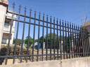 鋅鋼圍墻圍欄工廠小區(qū)鋁合金鐵藝外墻工廠隔離學校防護欄桿柵欄 三橫桿 曬單實拍圖