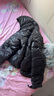 康博【反季清倉】高絨量男女情侶同款亮面鴨絨羽絨服 黑色 S (90-115斤) 曬單實(shí)拍圖