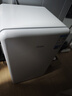 美的（Midea）93升單門一級低音復古白色小冰箱單溫冷藏租房家用宿舍辦公室可放美妝BC-93MF【國家補貼】 曬單實拍圖
