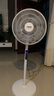 電風(fēng)扇先科電器落地扇家用大風(fēng)力電扇xldnke制冷16寸遙控立式搖頭風(fēng)扇五葉 遙控-3米線-升級電機-加重底盤 曬單實拍圖