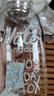 韓版可愛(ài)學(xué)生玻璃水杯大容量過(guò)濾泡茶水杯子隔熱防漏water印花 綠色 400ml 1只 曬單實(shí)拍圖