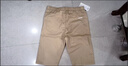 真維斯（Jeanswest）休閑七分短褲男士夏季薄款2026新款寬松直筒馬褲純棉潮流中褲子男 卡其 32 碼 (2尺5) 曬單實(shí)拍圖