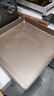十色生活蛋糕卷油紙一次性油布28x28方形烤盤(pán)專(zhuān)用紙烤箱方盤(pán)墊紙烘焙家用 金色烤盤(pán)+白色已裁剪油紙50張 曬單實(shí)拍圖