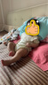 翹腳鴨 嬰兒衣服新生連體衣春秋款純棉幼兒周歲滿(mǎn)月寶寶百天睡衣秋冬季 藍小熊2件（系帶）【夏季薄款】 73cm 【建議6-9個(gè)月體重15-18斤】 曬單實(shí)拍圖