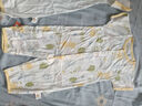 貝瑞加（Babyprints）嬰兒連體衣2件裝新生兒夏季純棉衣服短袖哈衣寶寶家居爬服 黃90 曬單實(shí)拍圖