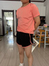 范迪慕兒童運動套裝高彈透氣成人親子套裝跑步瑜伽羽毛球籃球足球訓(xùn)練服 曬單實拍圖